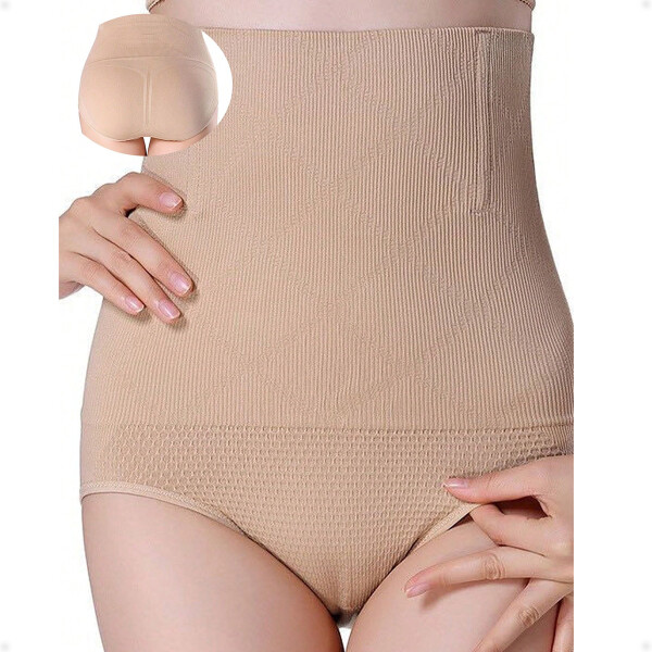 Faja Modeladora reductora Tiro Alto Color Beige Talla XS-S Faja Modeladora reductora Tiro Alto Color Beige Talla XS-S