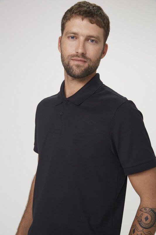 CAMISA POLO MM MASC PRETO ESCURO