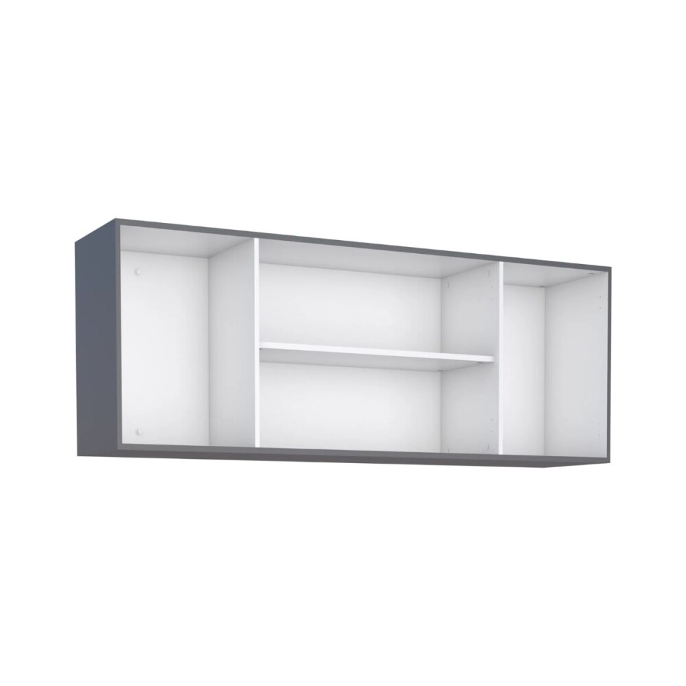 Mueble aéreo cocina Cisne 150cm Gris Cozimax Mueble Aéreo Cocina Cisne 150cm Gris Cozimax