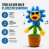 Girasol Interactivo que Baila, Canta, Graba y Repite Voz Azul