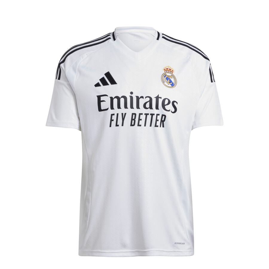 Camiseta de Hombre Adidas Real Madrid &lt;span&gt;Blanco - Negro&lt;/span&gt;