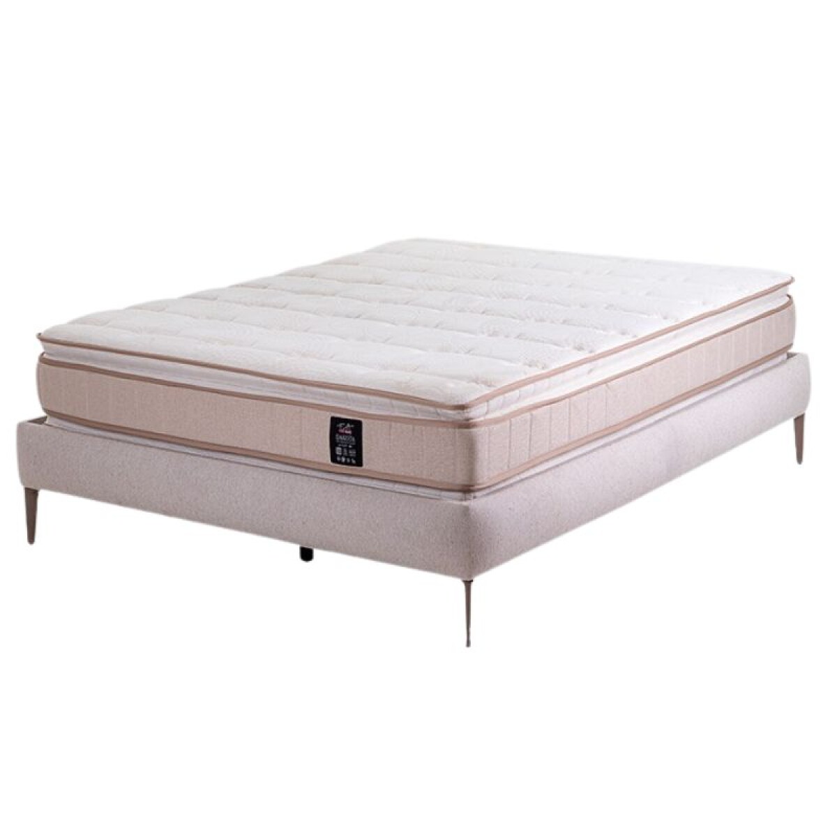 Somier Resorte Dakota - 2 Plazas 138x188x69 