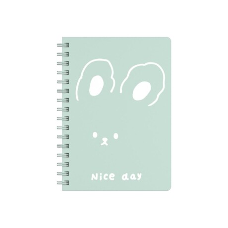 Cuaderno animales A5 verde