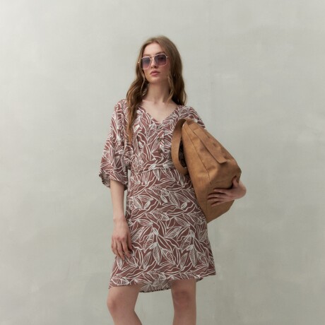 VESTIDO AVELLANAS Chocolate