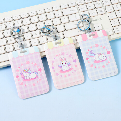 Llavero Porta Tarjeta - Identificación O Bus - Pink #7 Llavero Porta Tarjeta - Identificación O Bus - Pink #7