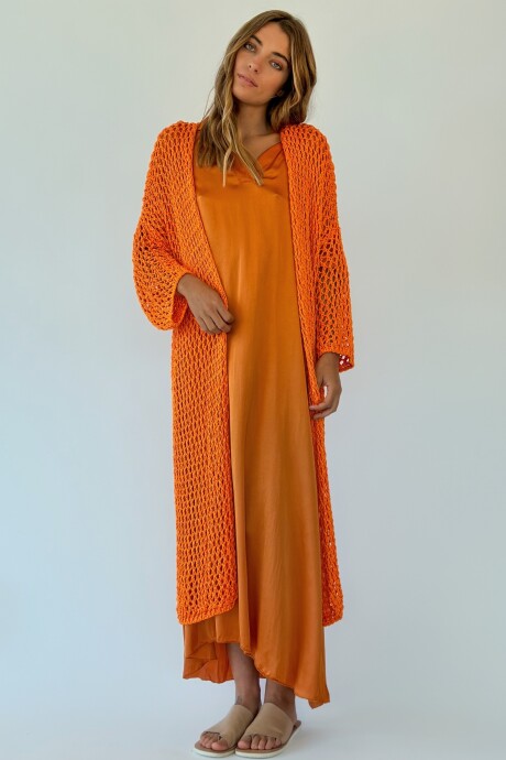 SACON TEJIDO DURGA Naranja