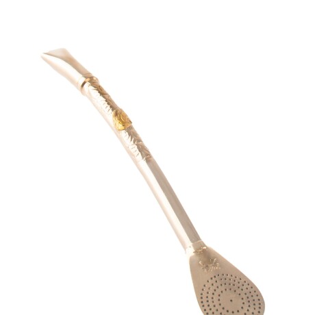 Bombilla de alpaca y bronce A7