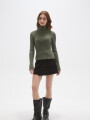 Polera Elizabet Verde Melange