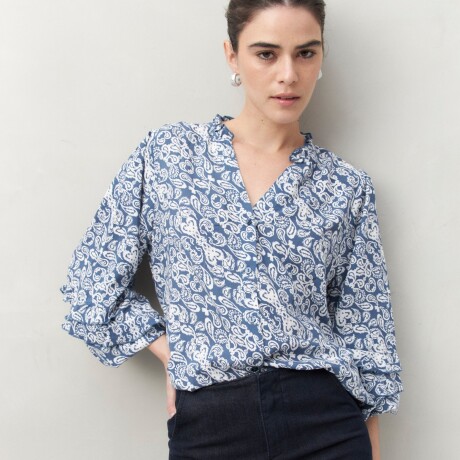 CAMISA ZEPHYR Azul Marino