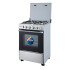 Cocina A Gas Enxuta 4 Hornallas Con Grill Cenx9604i GRIS