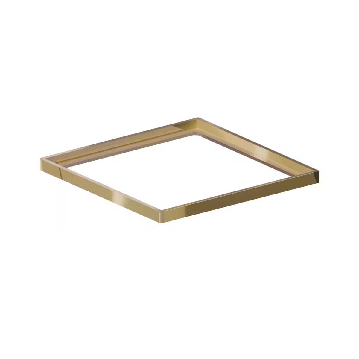 Elleve Soporte De Receptaculos Cuadrado 100 Mm Dorado 