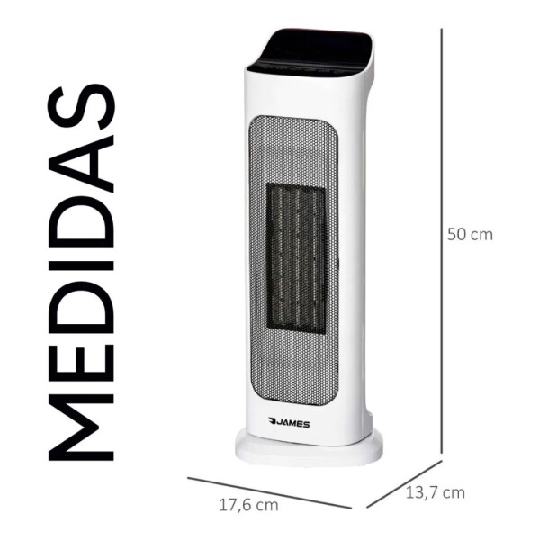 Caloventilador James 2000w Ptc Cvtt 5951 CALOVENTILADOR JAMES 2000W PTC CVTT 5951