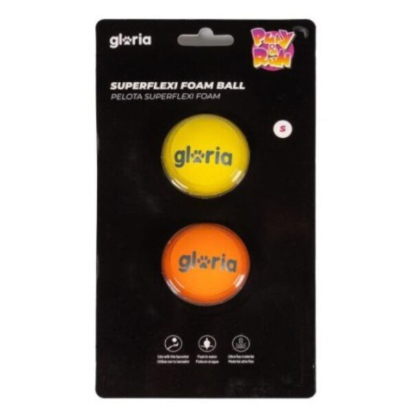 PLAY AND RUN PELOTA SUPERFLEXI FOAM M NARA/AMAR 6.35cm 2pcs PLAY AND RUN PELOTA SUPERFLEXI FOAM M NARA/AMAR 6.35cm 2pcs