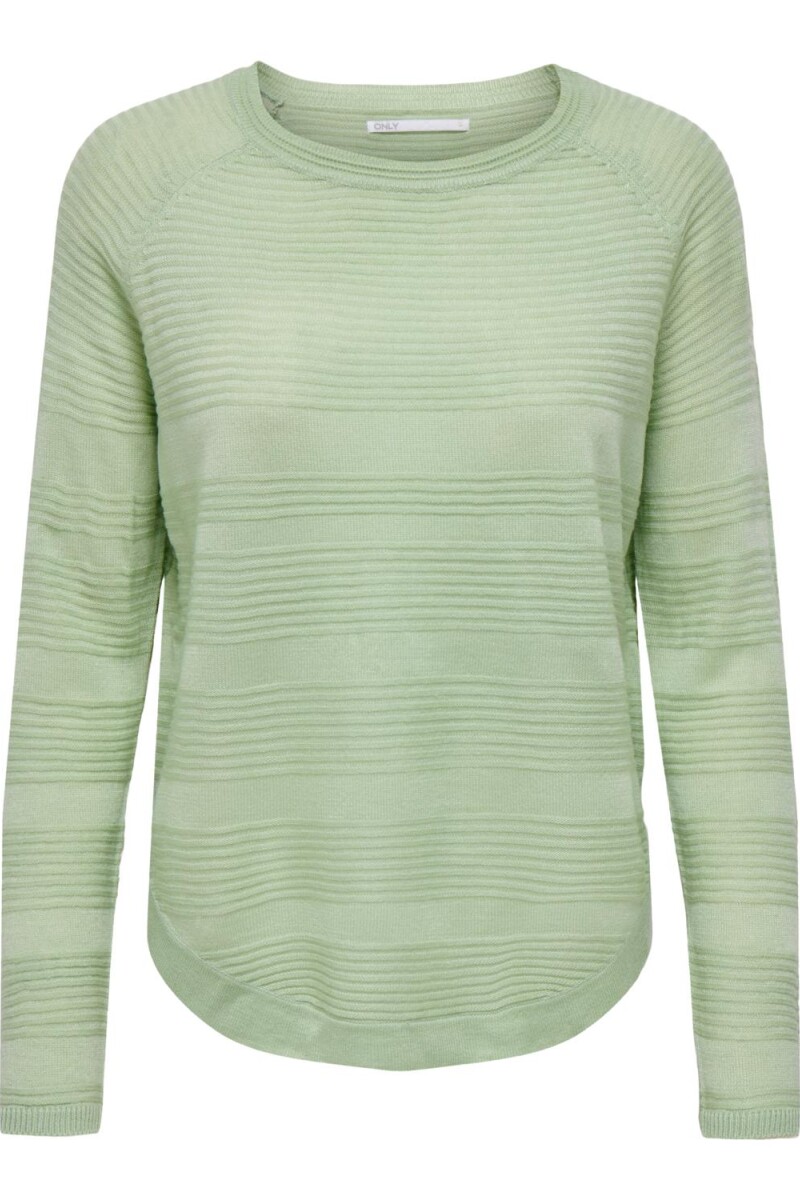 Sweater Caviar Smoke Green