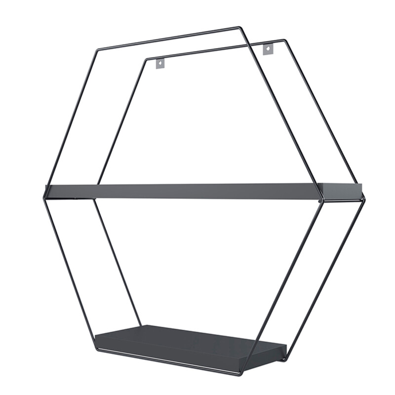Estante hexagonal NEGRO