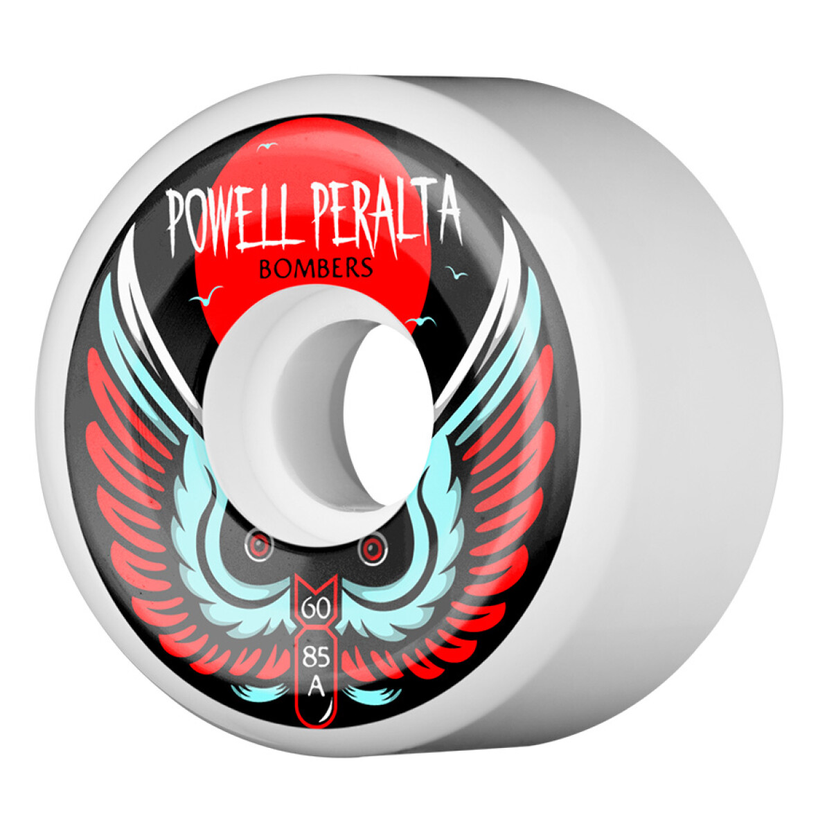 Ruedas Powell Peralta Bomber 3 White 60mm 85a 