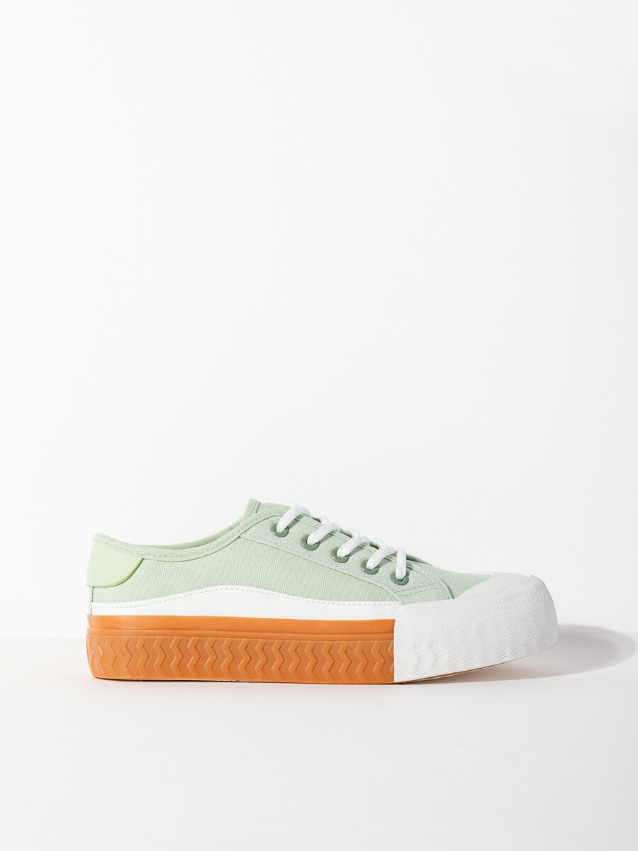 ZAPATILLA VANTAGE - Verde Pastel 