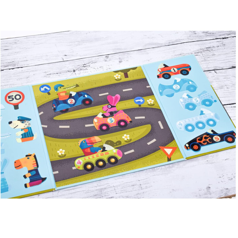 Stickers Reutilizables Los Coches Djeco Stickers Reutilizables Los Coches Djeco