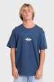 REMERA MAINSTAY PREMIUM SS A-azul