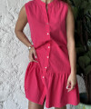 Vestido Marina fucsia