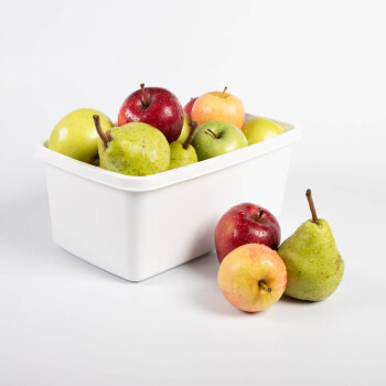 Tupper plastico plus rectangular blanco 4 lts c/tapa Estra Tupper plastico plus rectangular blanco 4 lts c/tapa Estra