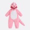 Pijama Disfraz Infantil Dinosaurio Rosa
