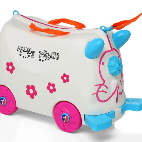Valija Infantil Carrito de Paseo BLANCO