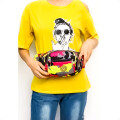 RiÃ±onera Camuflada Multicolor Modelo 4 de Color Verde Gris Fucsia Negro