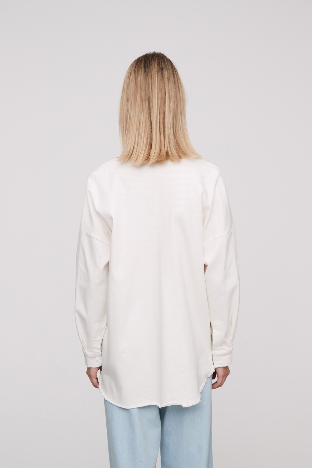 Sobrecamisa Claudya Marfil / Off White