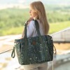 Bolso maternal Florence KIKKABOO verde