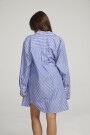 CAMISA STRIPE SHIRTING Celeste