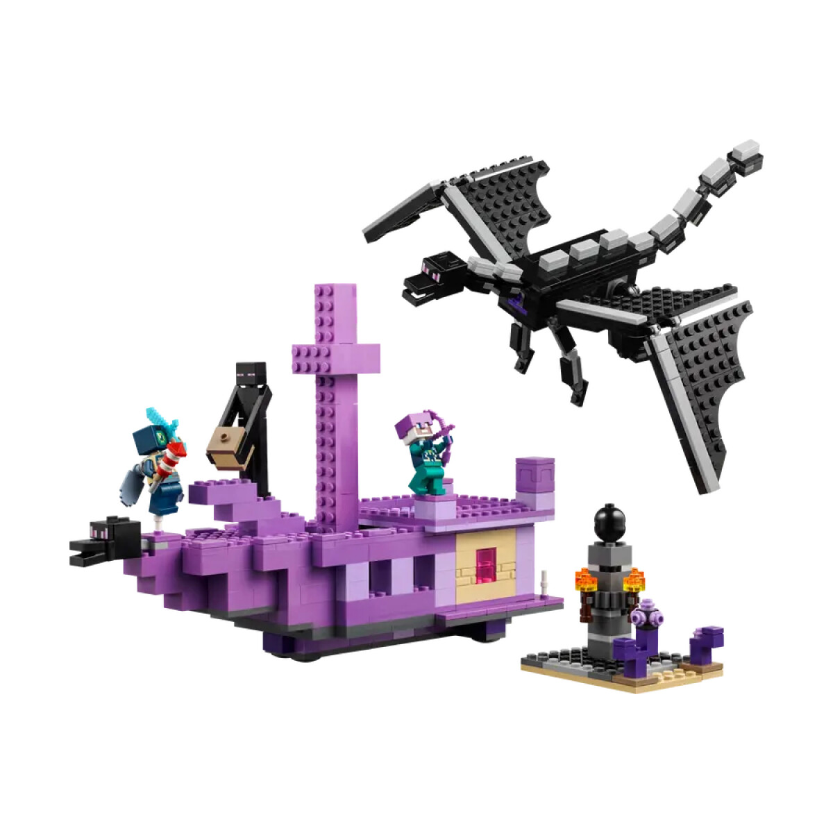 Lego Minecraft 21264 - The Ender Dragon and End Ship 