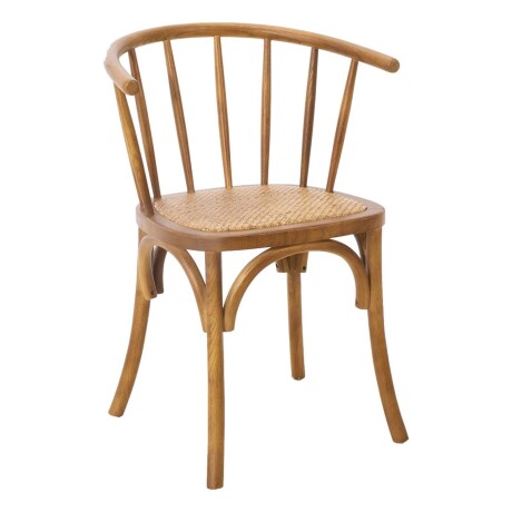 SILLA DE COMEDOR MADERA NATURAL-BEIGE WINDSOR