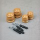 Set x2 soportes de techo doble MARRON CLARO