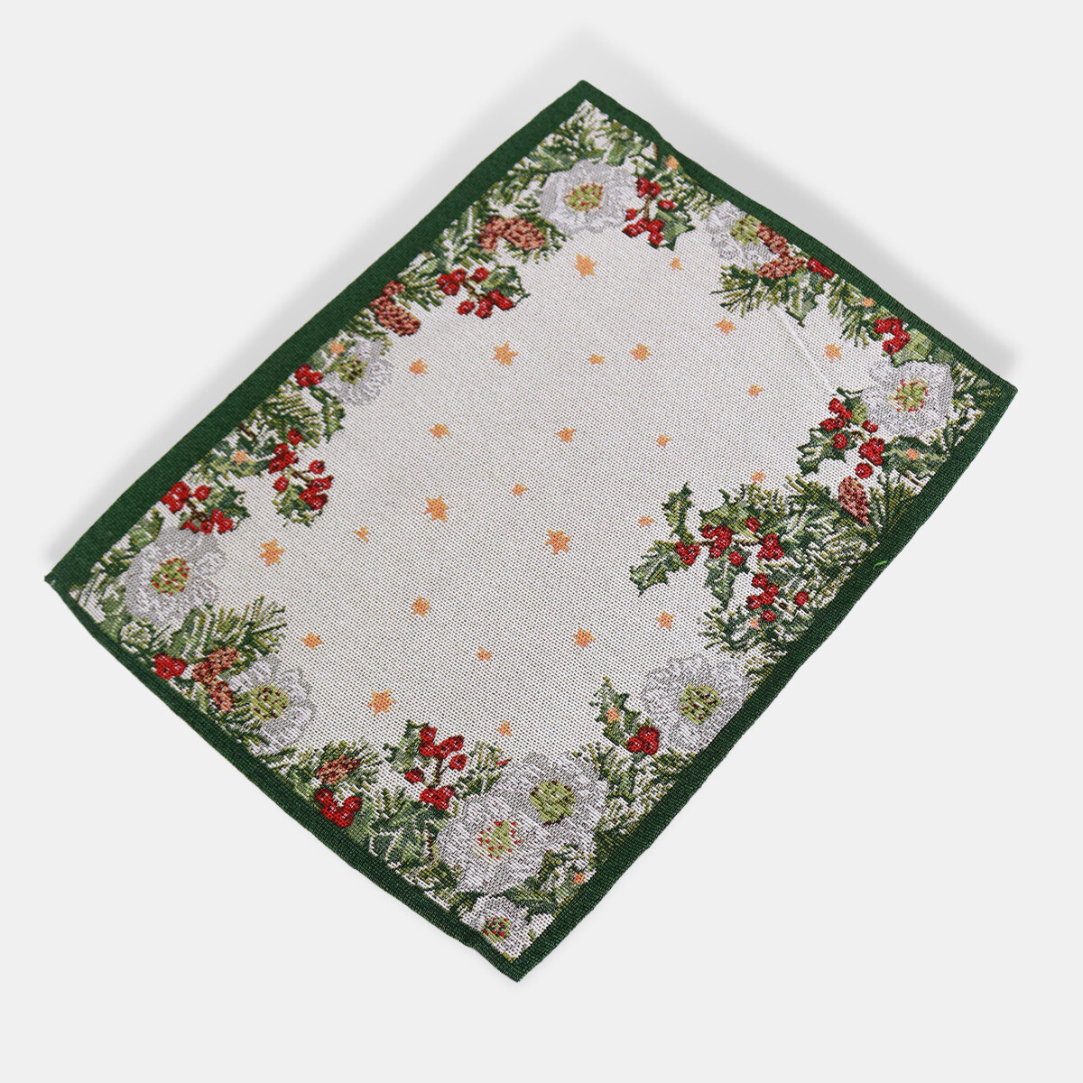 INDIVIDUAL RECT VERDE COMB NAV 33X44CM 