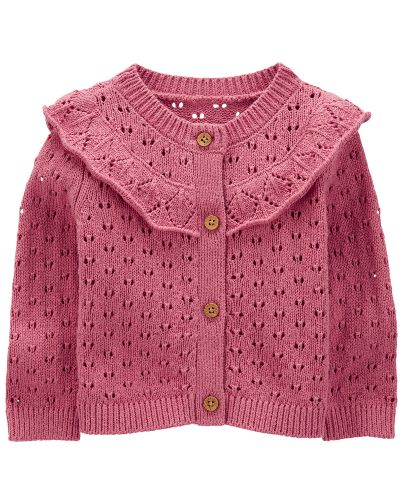Saco a crochet, rosado Saco a crochet, rosado