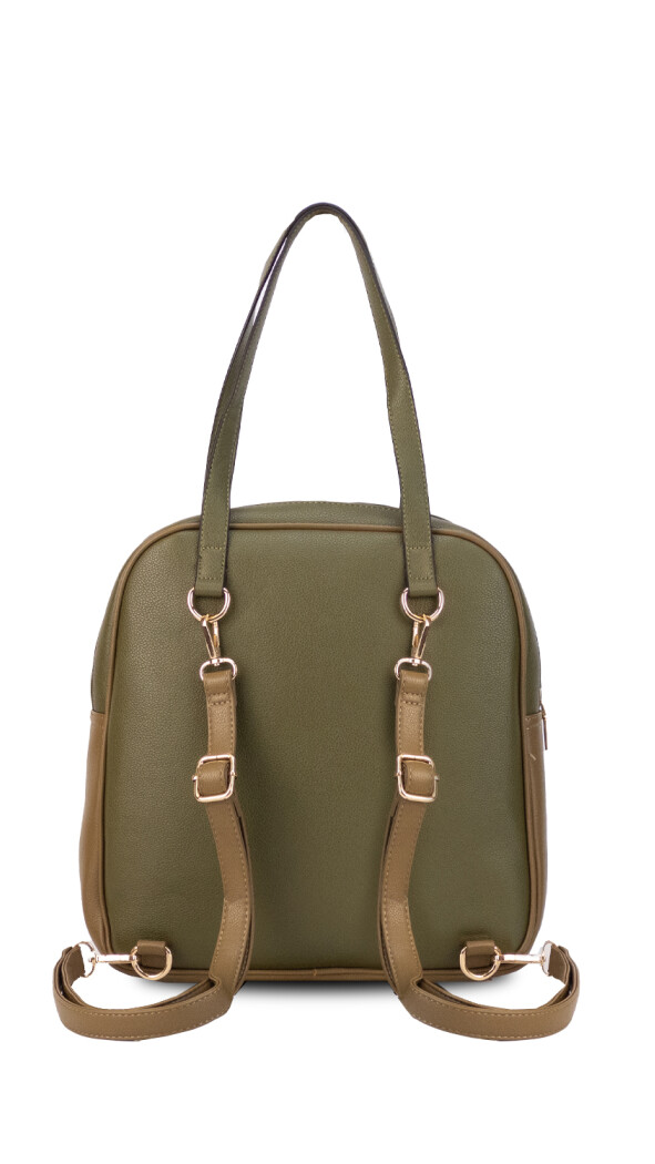 MOCHILA CLARA OLIVA C/MUSGO