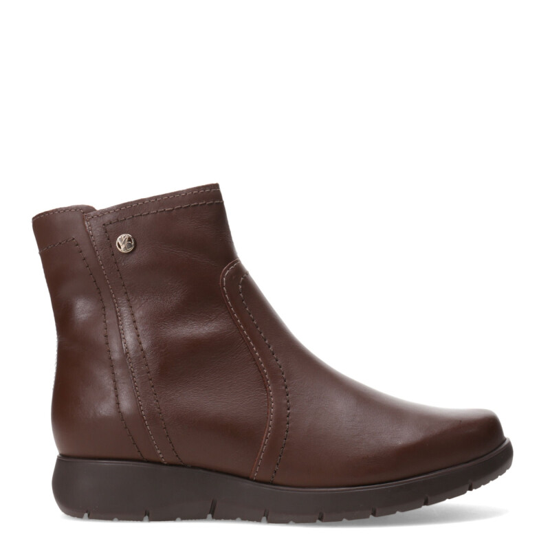 Botas de Mujer Bottero Napoli de Cuero Marrón Madera