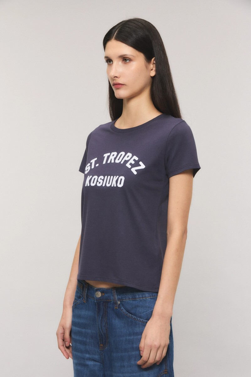 REMERA ST TROPEZ Azul