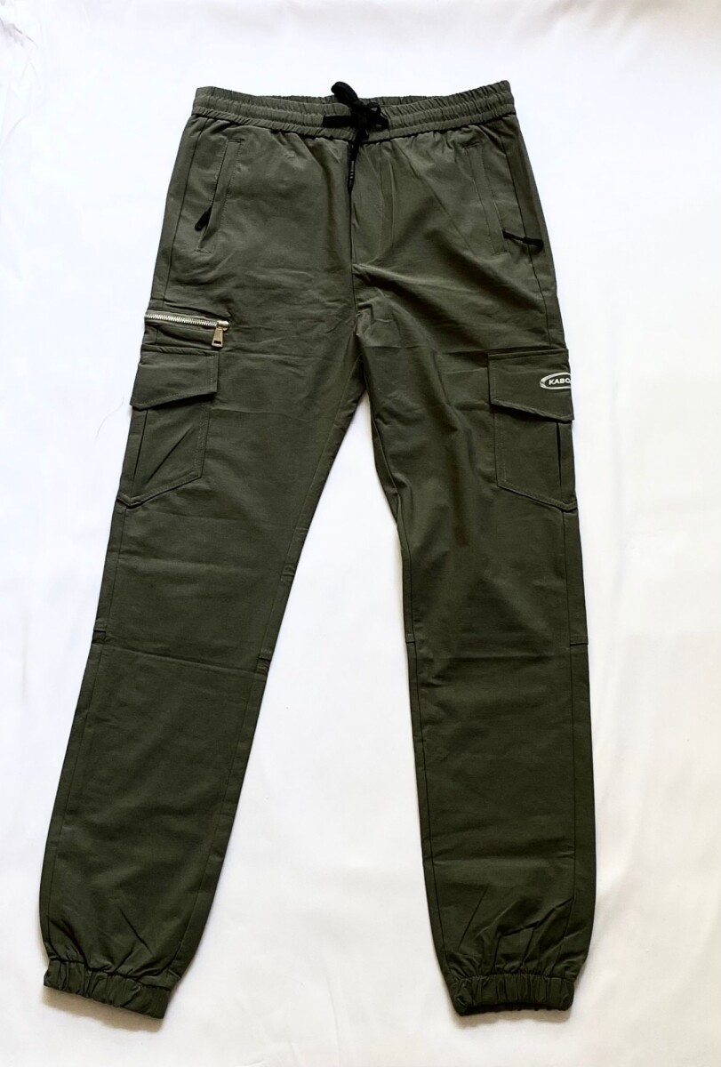 PANTALON K-TECH KARGO VERDE CLARO 