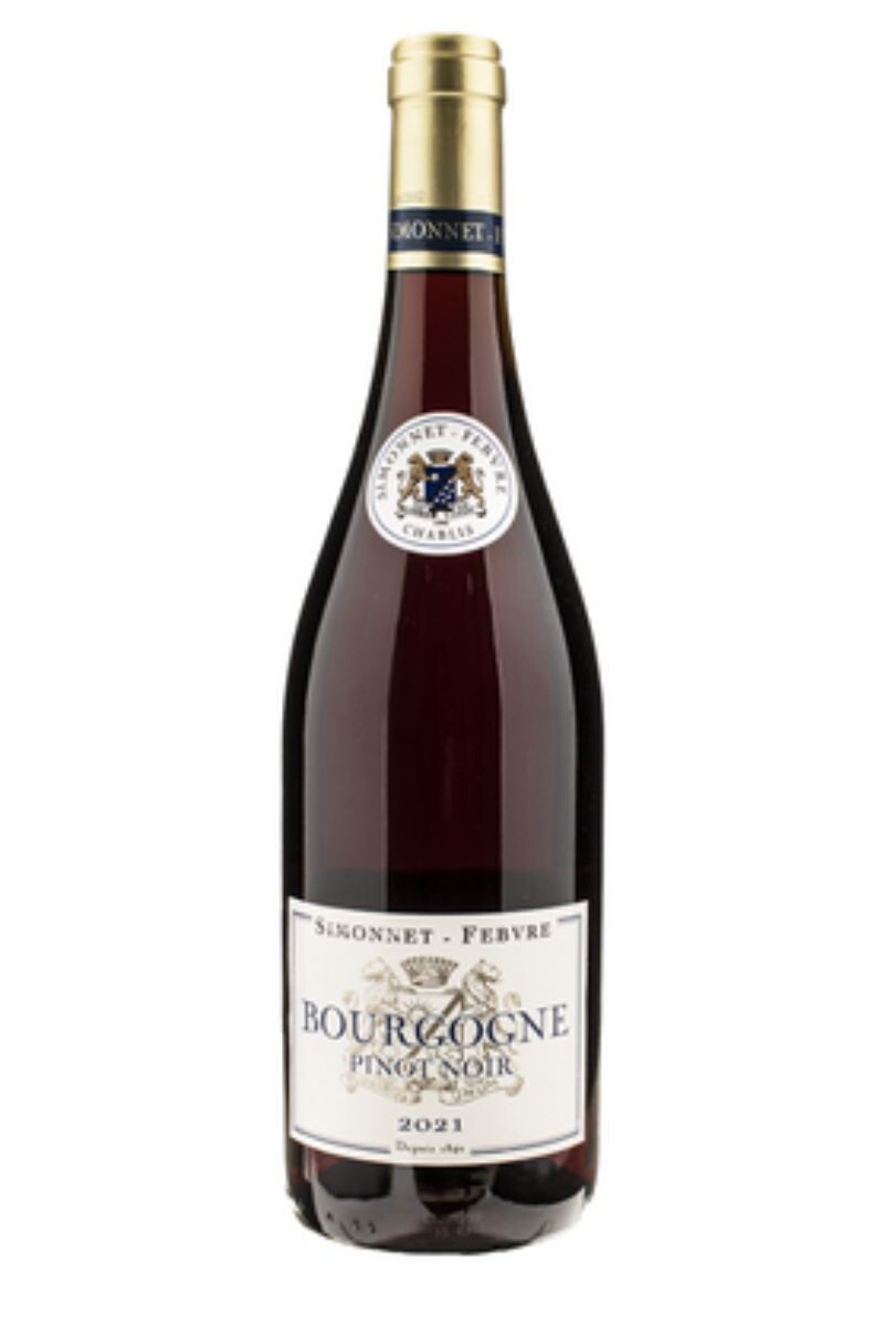 Vino SIMONNET FEBVRE Bourgogne Pinot Noir 750ml. 