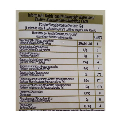 Mayonesa Oderich 1k Mayonesa Oderich 1k