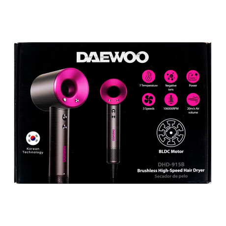 Secador de pelo Daewoo 1600W Secador de pelo Daewoo 1600W