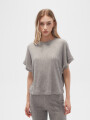 Remera Rucan Gris Melange Medio