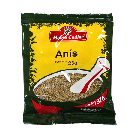 Anis en grano Monte Cudine 25g Anis en grano Monte Cudine 25g