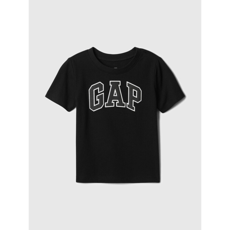 V-LOGO TEE MODERN RED 18-24M BLACK