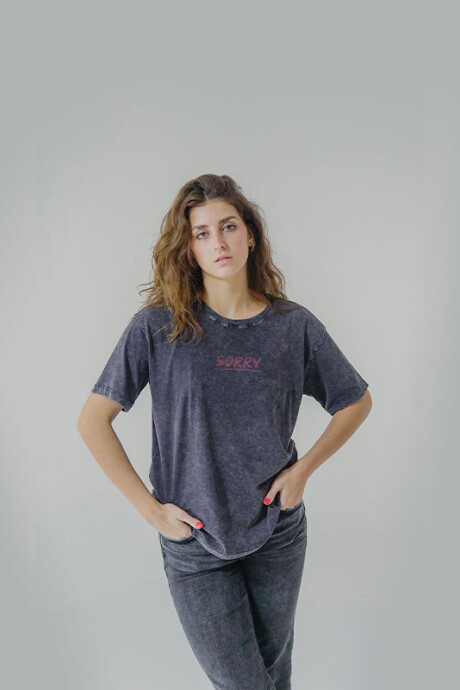 Remera Pulau Sorry Gris