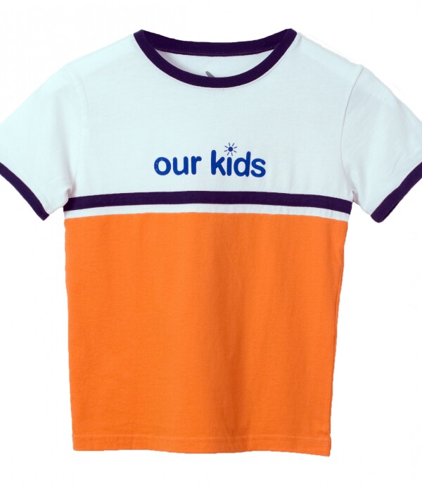 T-shirt manga corta Our Kids Blanco
