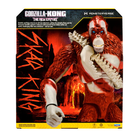 Figura Godzilla X Kong Skar King con Whipslash 001