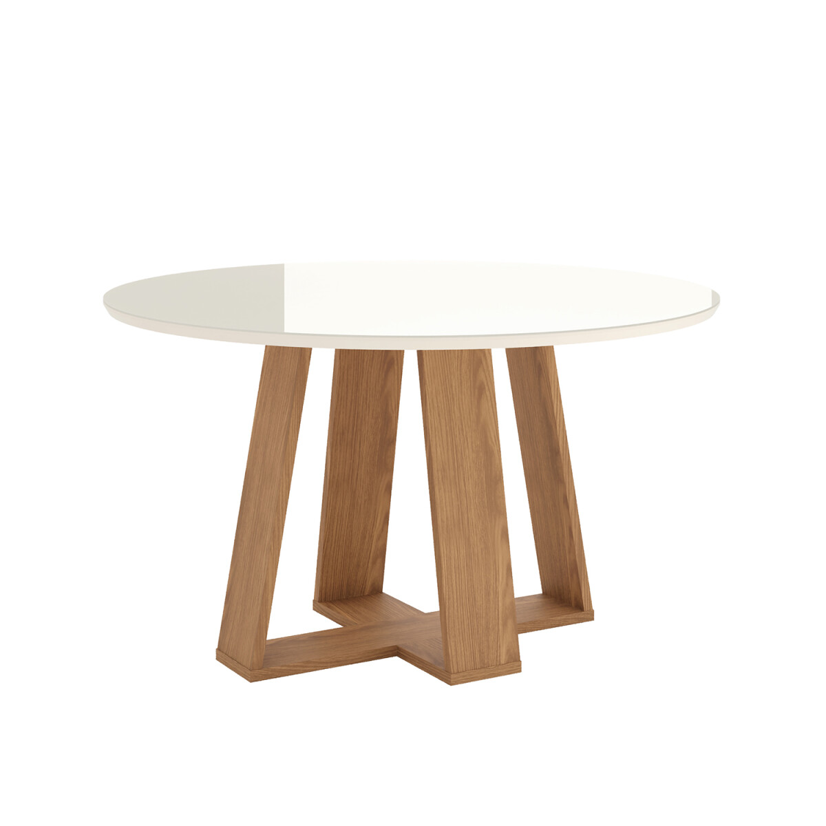 Mesa tapa redonda - Para 6 lugares 